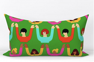 Pillow cover - Supporting hands - 