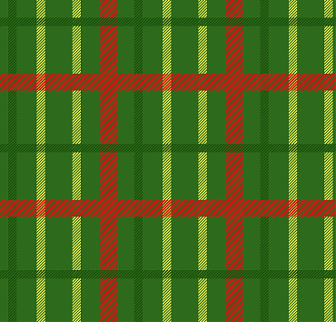 Plaid with woven texture red, yellow and green BK22-A92   - 